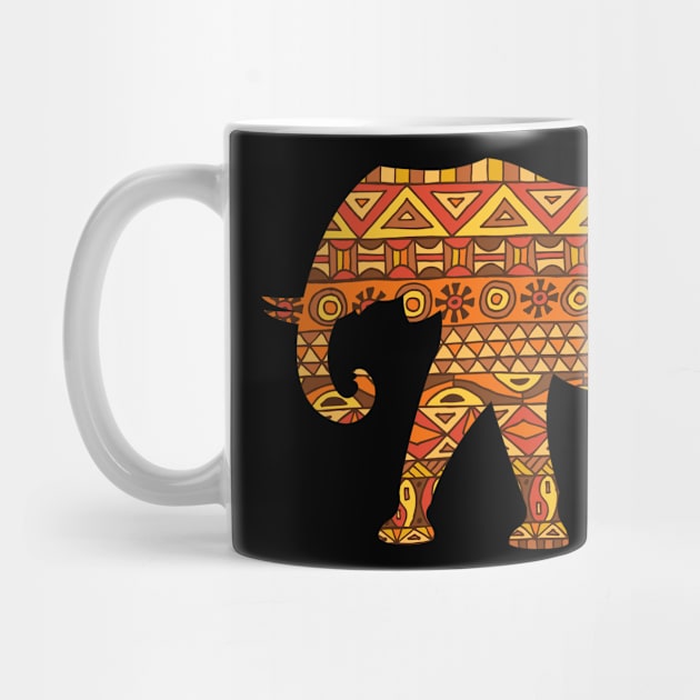 Tribal Elephant by 4thesoul